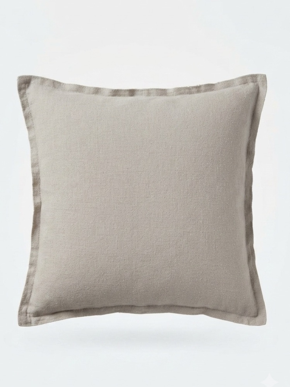 H&M Premium Selection Linen Blend Cushion Cover Light Beige 20x20